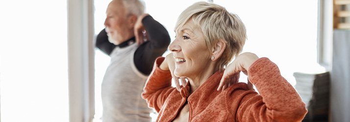 Chiropractic Lutz FL Senior Couple Exercising (1)